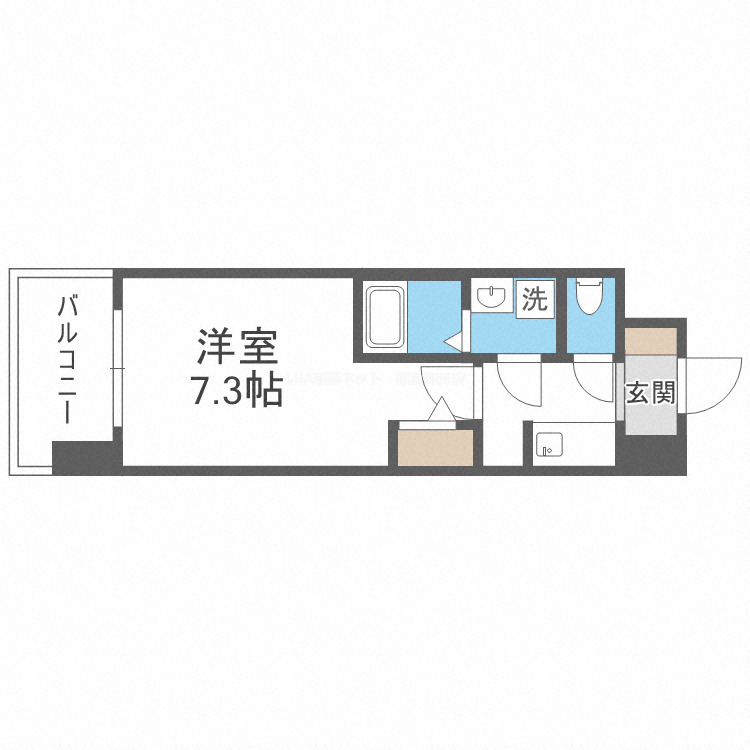 ※反転タイプになります。図面と現状が異なる場合は現状優先となります。