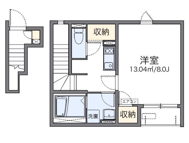 代表的な間取のため実際の間取とは異なる場合があります
