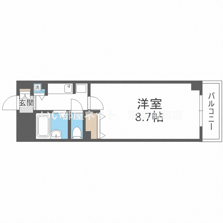 反転タイプとなります。