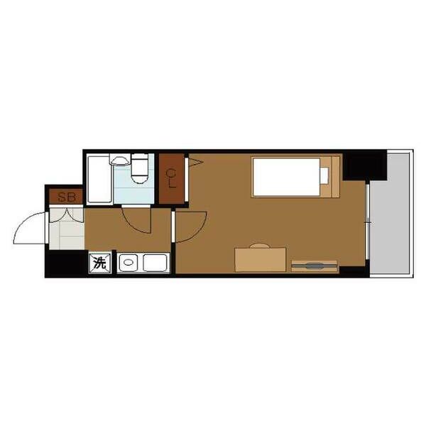 7階の間取り図