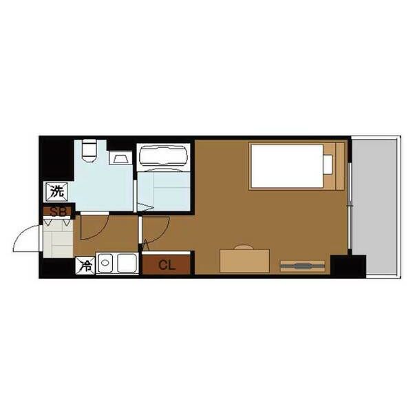 6階の間取り図