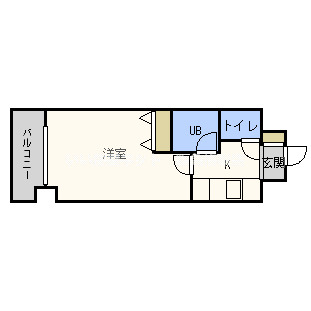 4階の間取り図