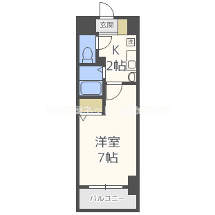 3階の間取り図