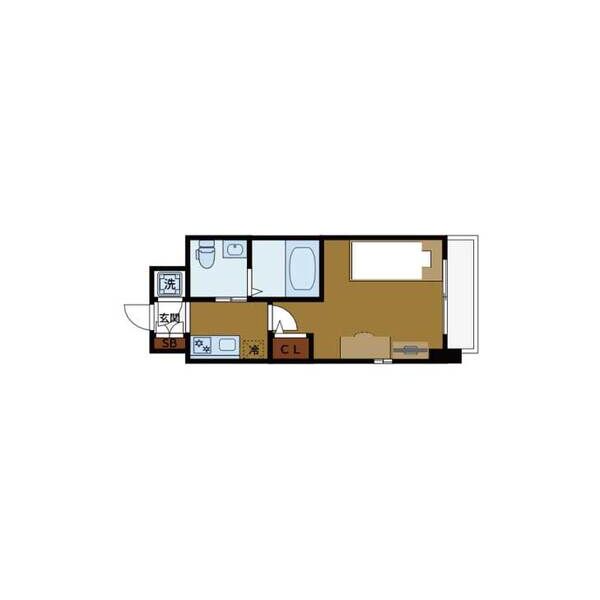 9階の間取り図