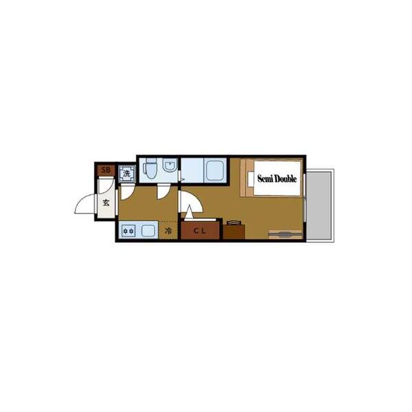 2階の間取り図