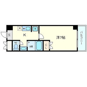 6階の間取り図