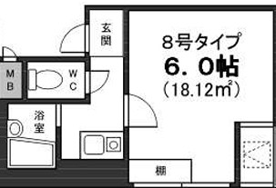 7階の間取り図