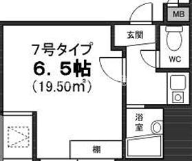 6階の間取り図