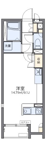 代表的な間取のため実際の間取とは異なる場合があります