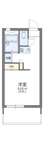 代表的な間取のため実際の間取とは異なる場合があります