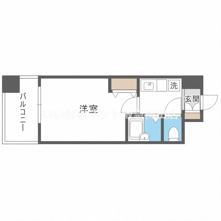 図面と現状が異なる場合は現状優先となります。反転タイプ。