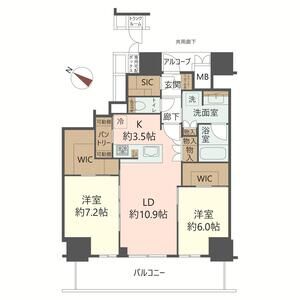 24階の間取り図