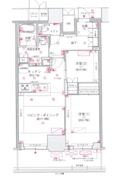 12階の間取り図