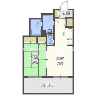 5階の間取り図