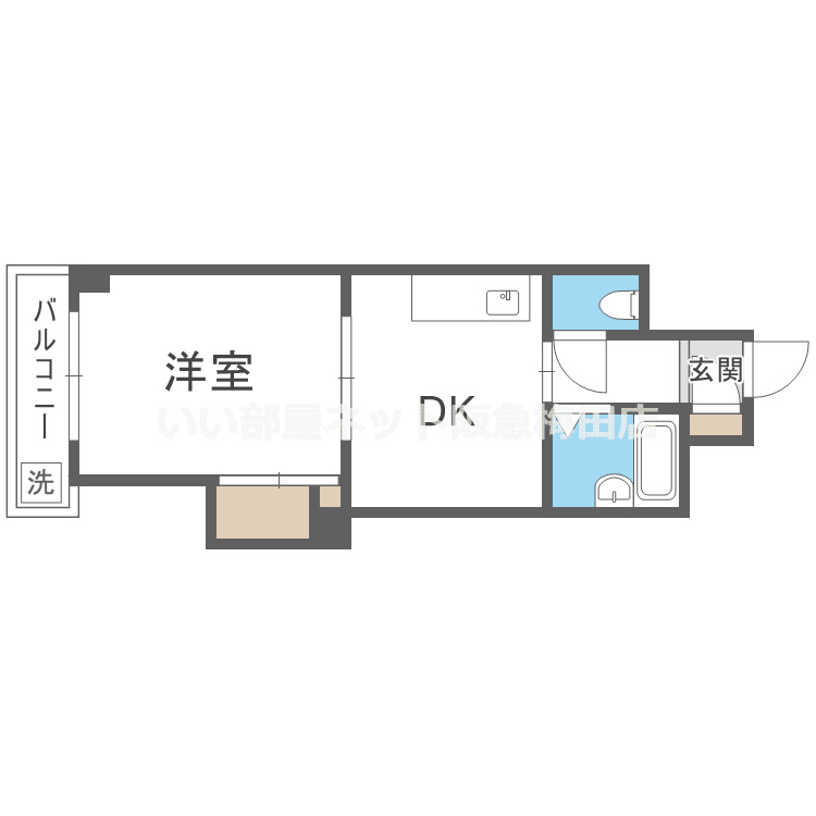 2階の間取り図
