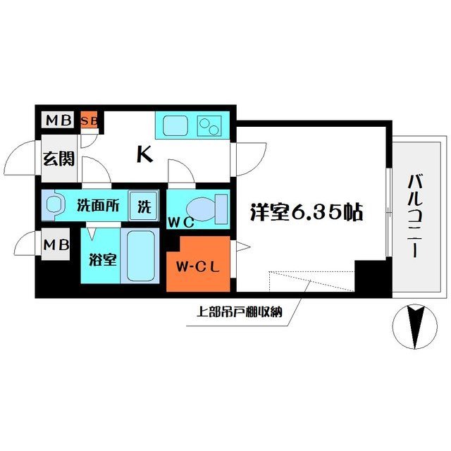 1階の間取り図