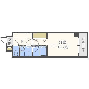 4階の間取り図