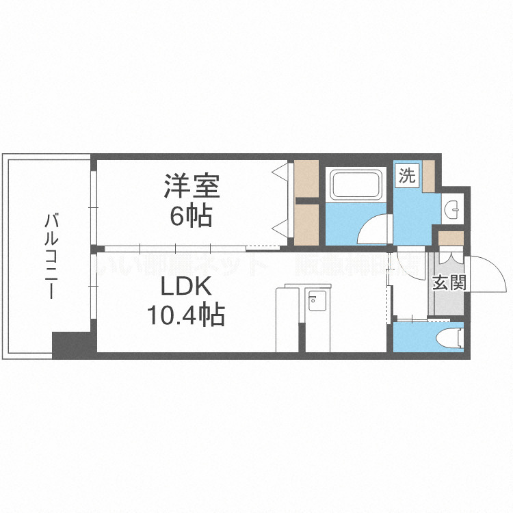 11階の間取り図