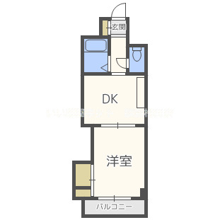 6階の間取り図