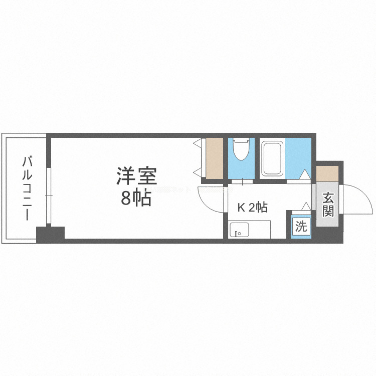 9階の間取り図
