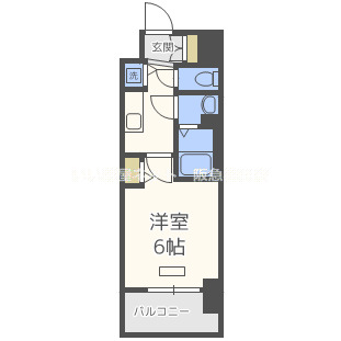 2階の間取り図