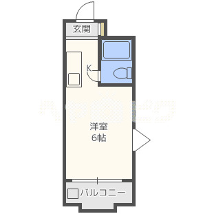 1階の間取り図