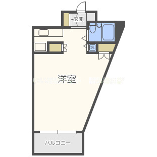 4階の間取り図