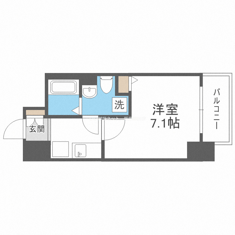5階の間取り図