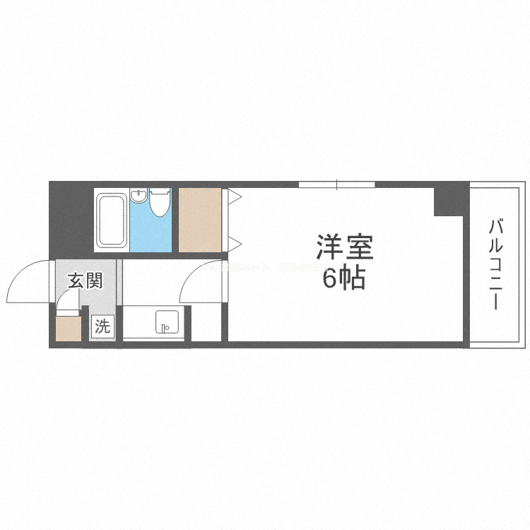 5階の間取り図