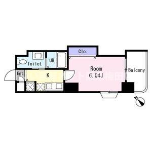 6階の間取り図