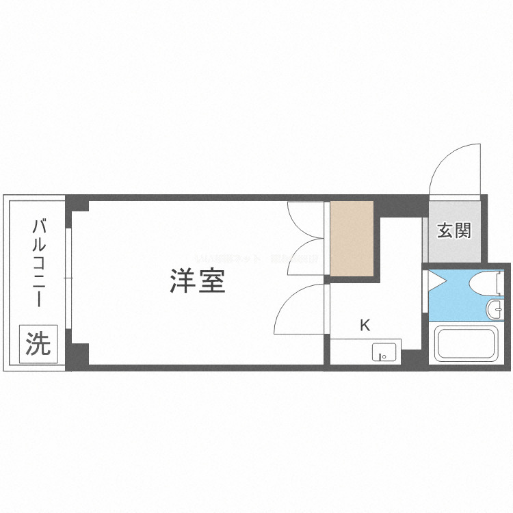 5階の間取り図