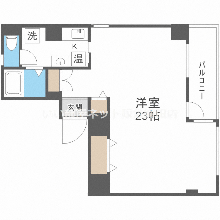 6階の間取り図