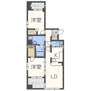 3階の間取り図