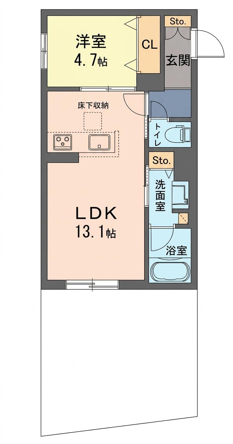 1階住戸のみ電動シャッター仕様♪専用庭付き♪