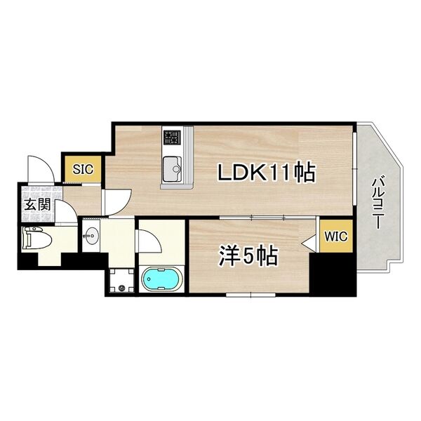 2階の間取り図