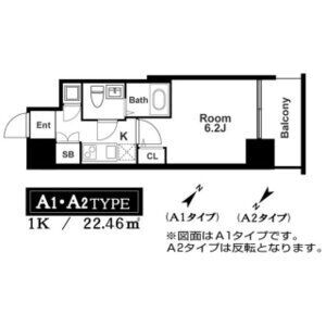12階の間取り図