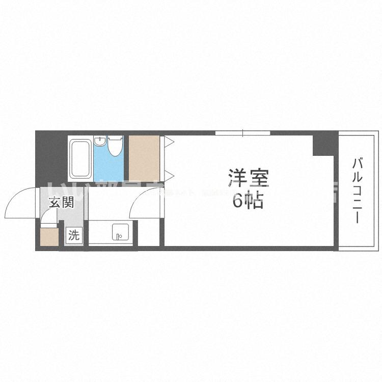 2階の間取り図