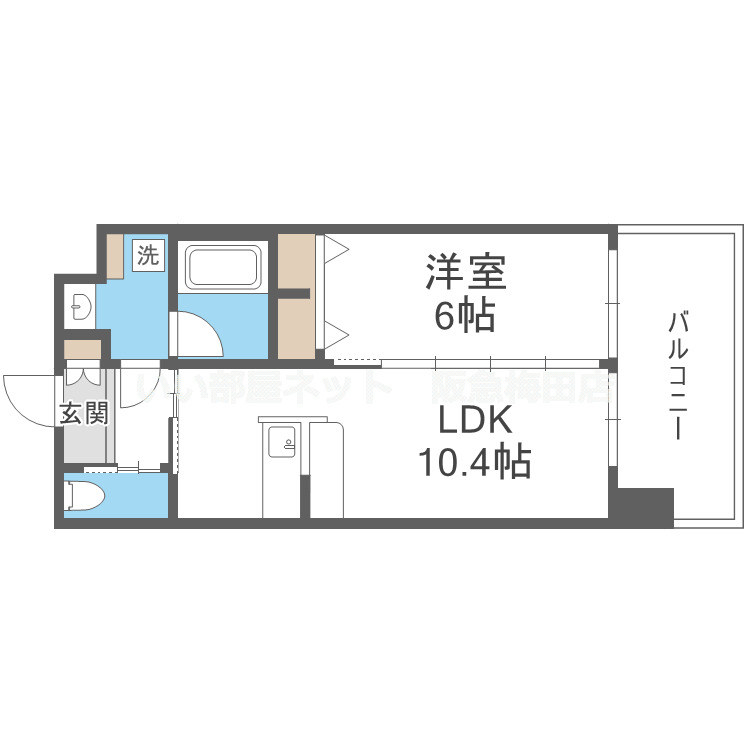 10階の間取り図