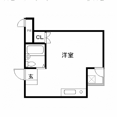 4階の間取り図