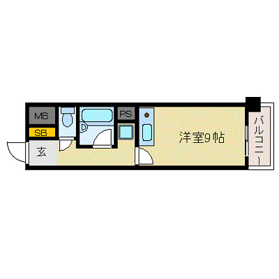 5階の間取り図