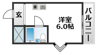 7階の間取り図