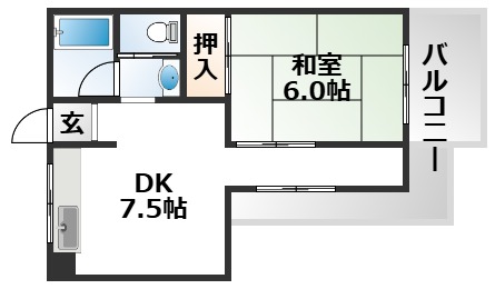 5階の間取り図