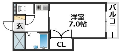 1階の間取り図