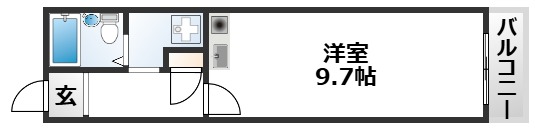 2階の間取り図