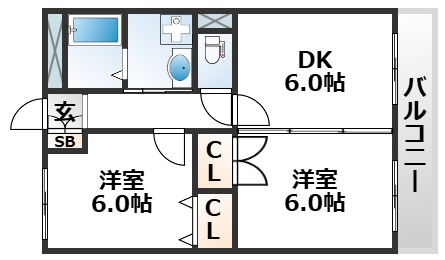 3階の間取り図