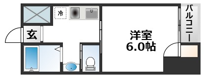 1階の間取り図