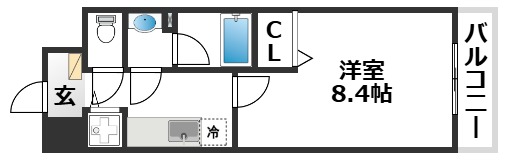 2階の間取り図