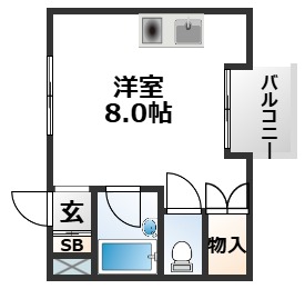 3階の間取り図