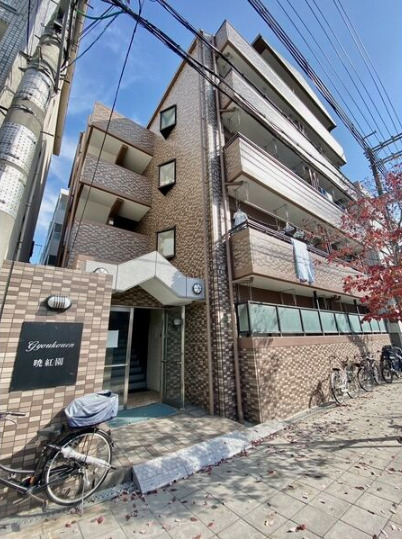 大阪市東淀川区豊新１丁目の賃貸マンションの外観