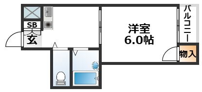 3階の間取り図